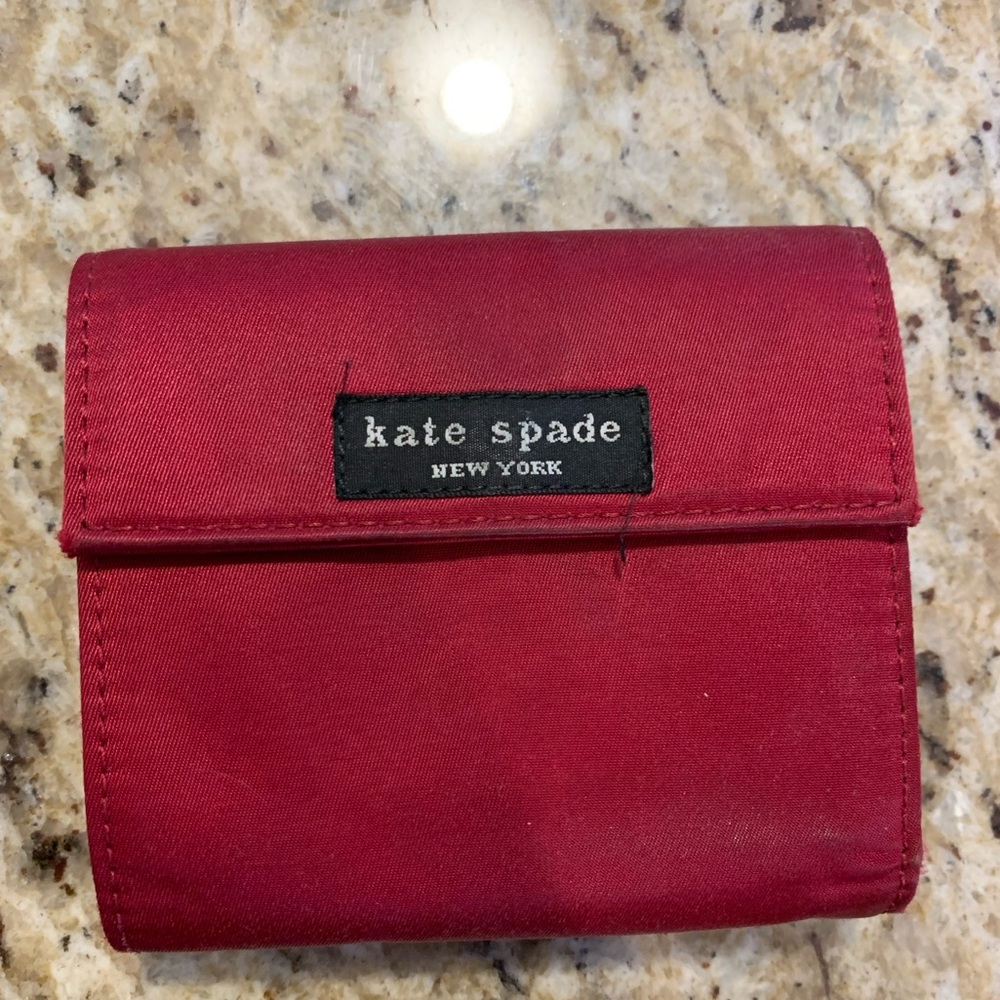 Kate Spade tri-fold wallet.